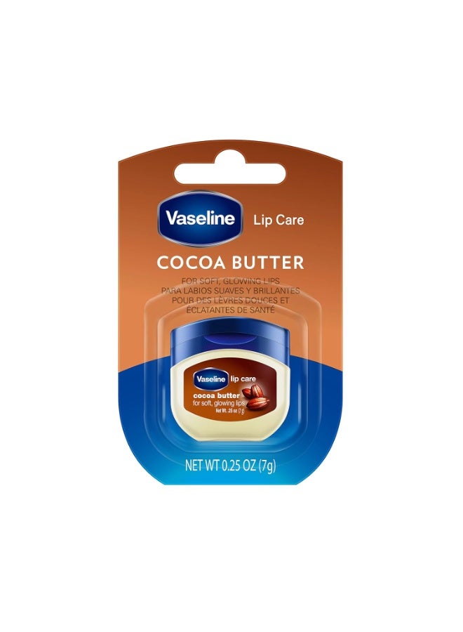 فازلين مرطب شفاه بزبدة الكاكاو، 0.25 أونصة (عبوة من 3 قطع)، أبيض - Image 2